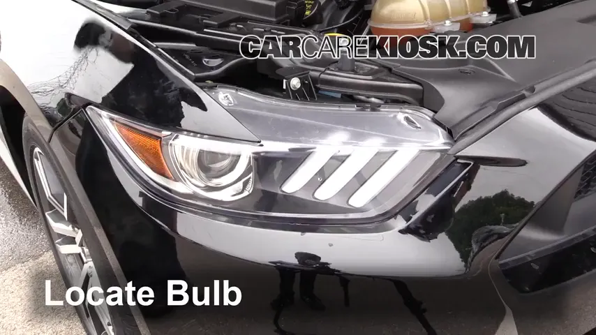 2017 Ford Mustang GT 5.0L V8 Lights Daytime Running Light (replace bulb)
